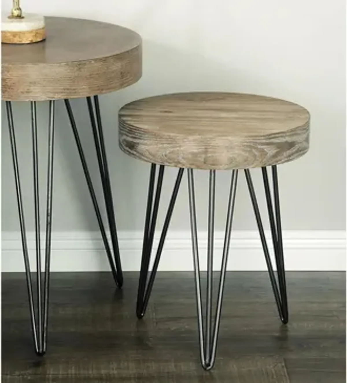 Ivy Collection Hairpin Accent Table