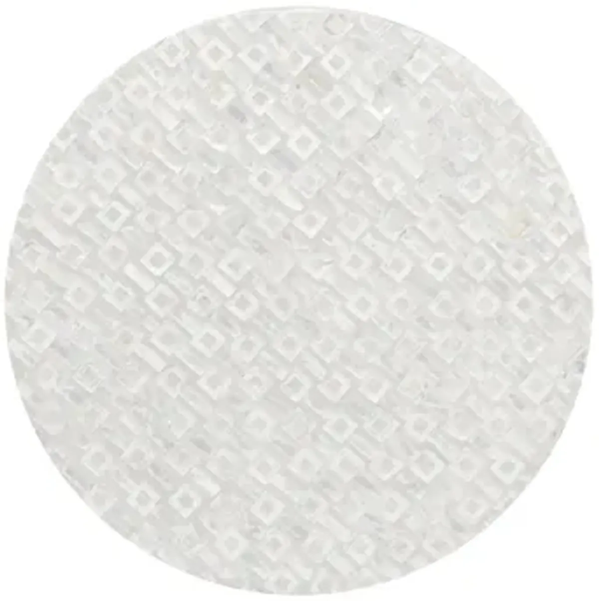 Ivy Collection Shell Accent Table