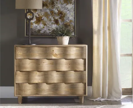 Castine Accent Chest in light oak by Uttermost