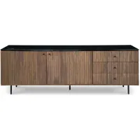 Barnford Accent Cabinet in Brown/Black by Ashley Furniture