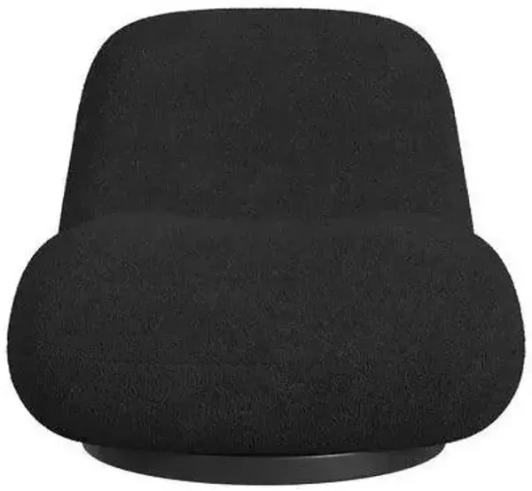 Cortney's Collection Boucle Swivel Chair