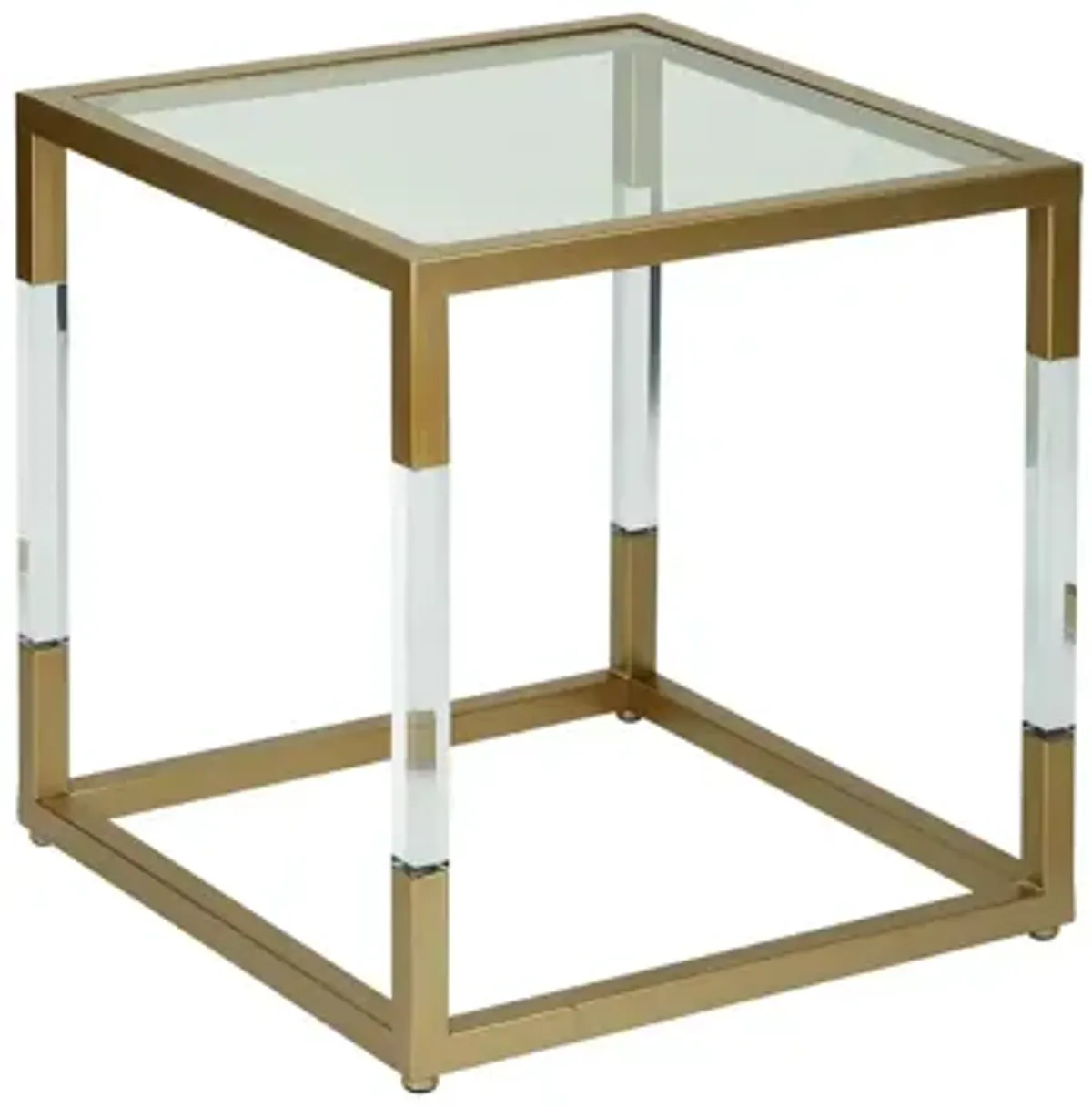 Ivy Collection Square Accent Table