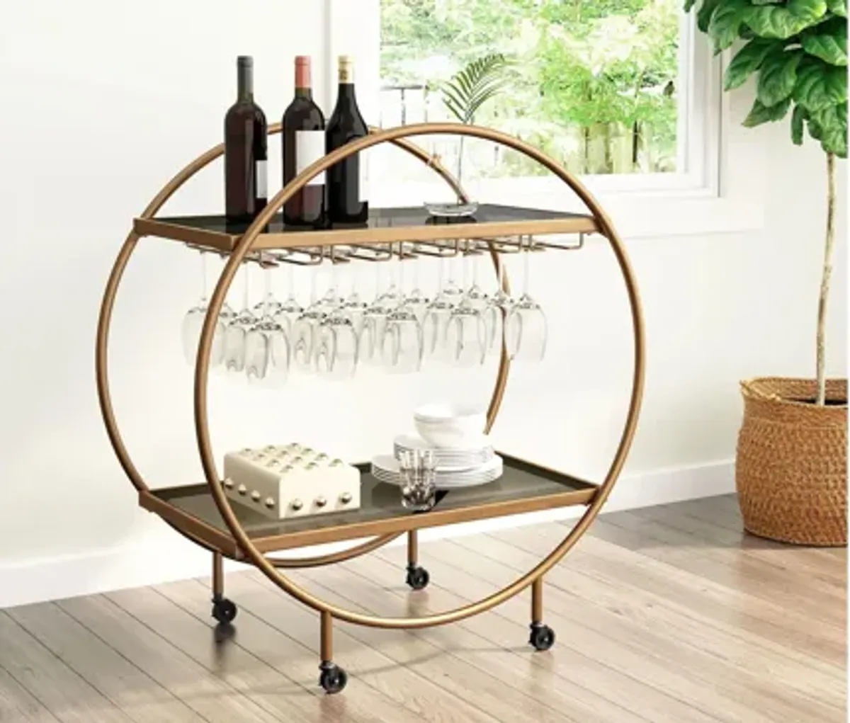 Arc Bar Cart