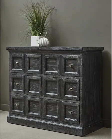 Pulaski Distressed Rustic Chest in Brown by Bellanest.