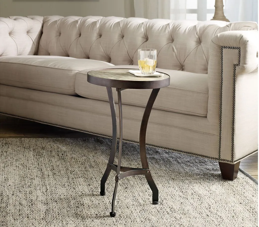 St. Armand Accent Martini Table in Brown by Hooker Furniture