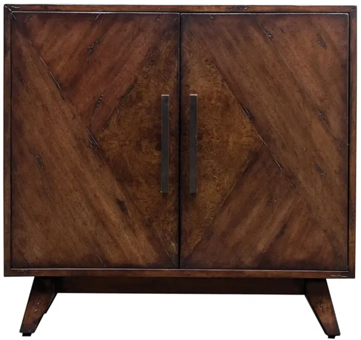 Liri Accent Cabinet in deep mahogany by Uttermost