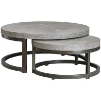 Aiyara Nesting Tables in Gray by Uttermost