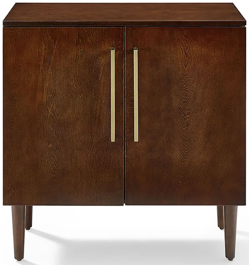 Everett Accent Cabinet in Mahogany by Crosley Brands