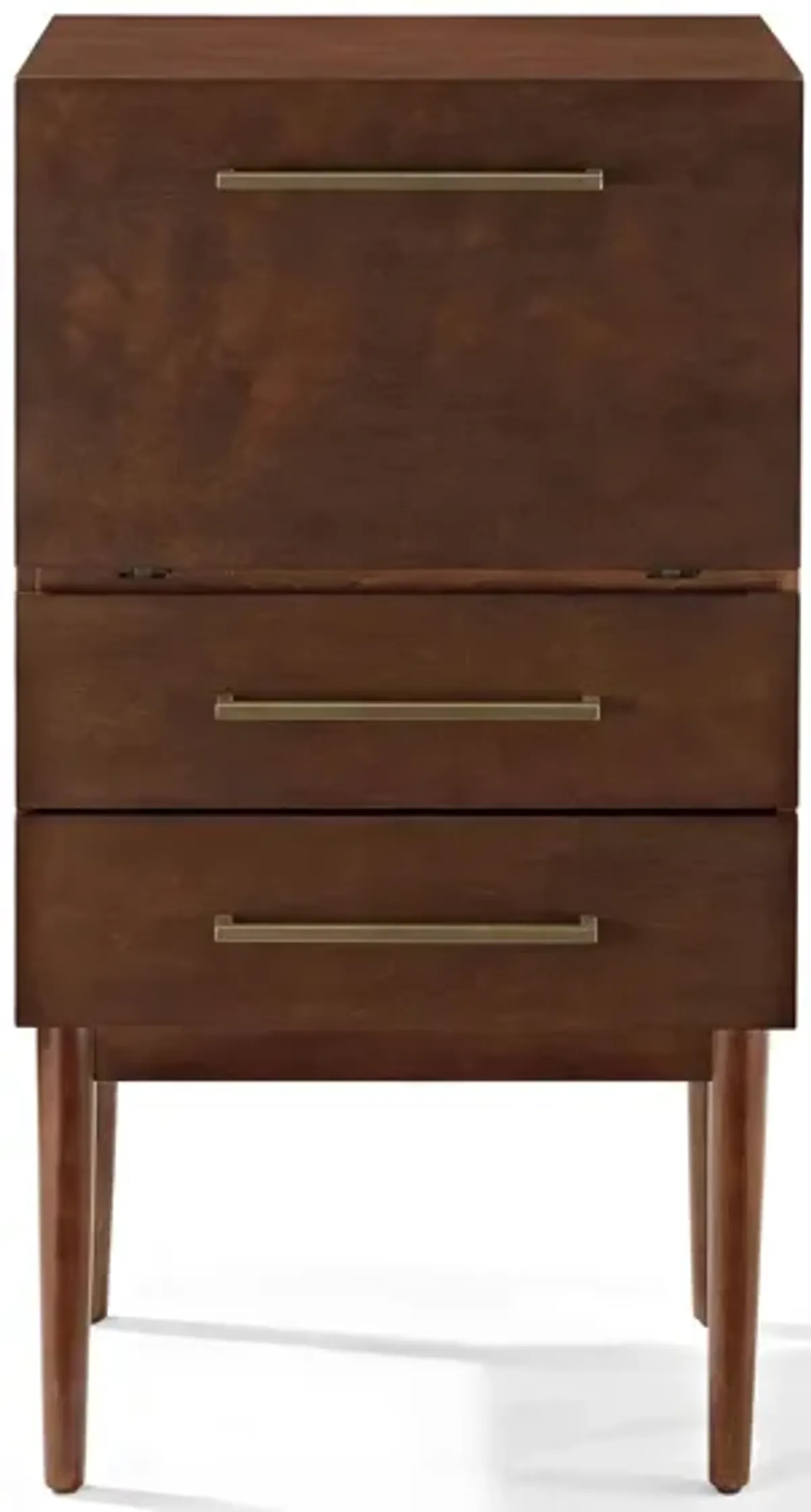 Everett Spirit Cabinet in Mahogany by Crosley Brands