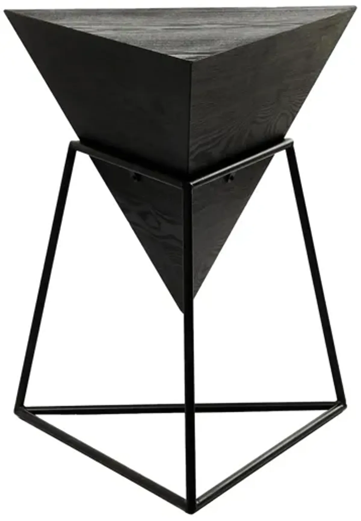 Ivy Collection Pyramid Accent Table