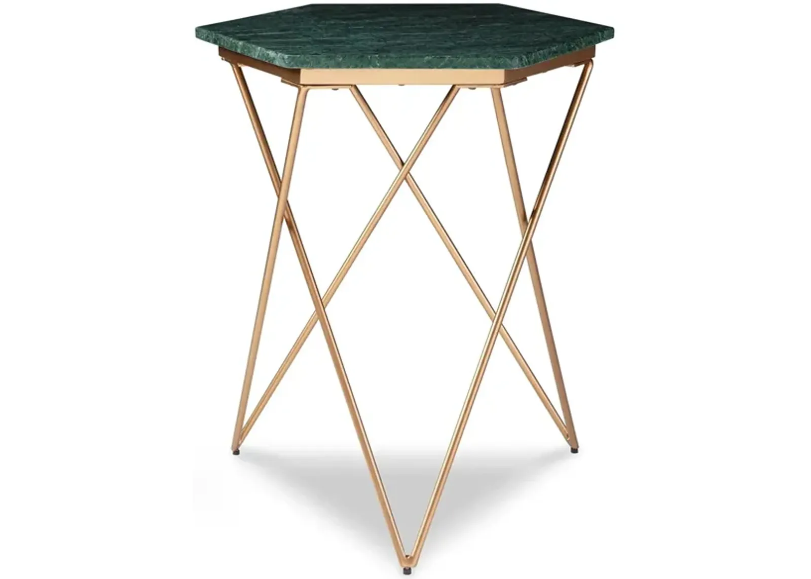 Engelton Accent Table in Green/Gold by Ashley Express