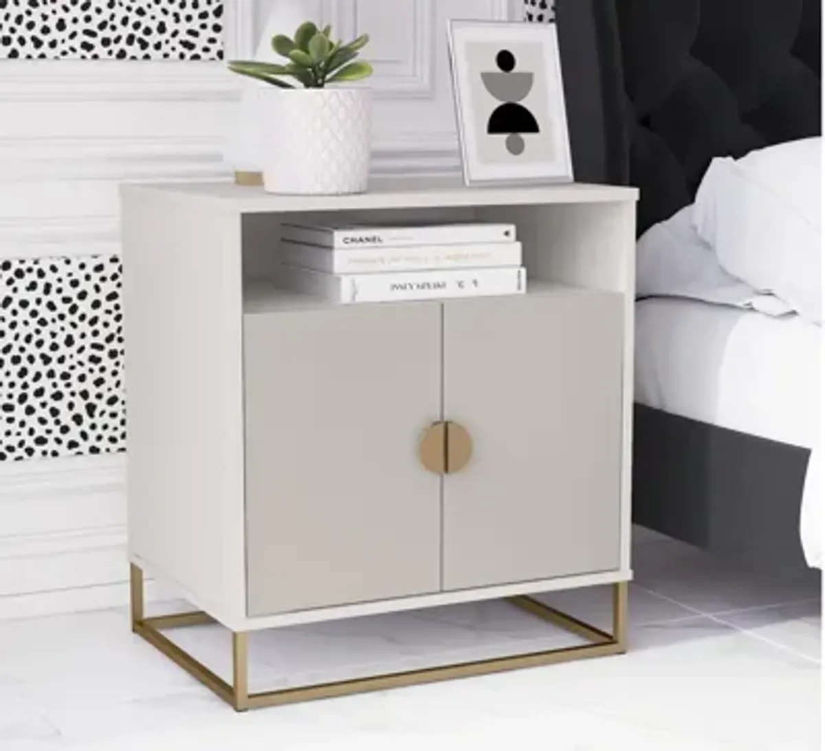 Novogratz X Paris Hilton Accent Cabinet