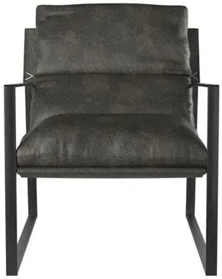 Cortney's Collection Accent Chair in Espresso by DOREL HOME FURNISHINGS