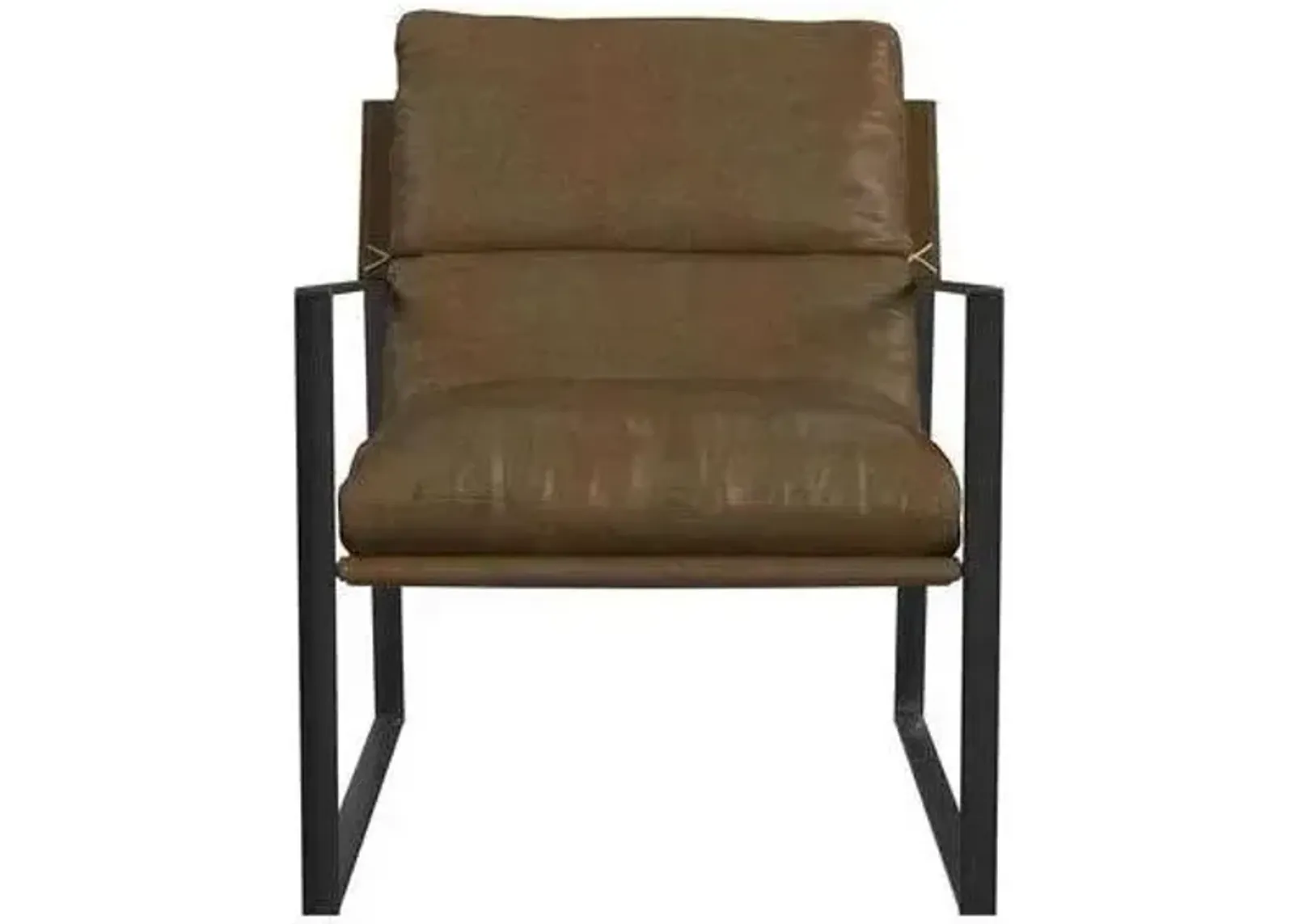 Cortney's Collection Accent Chair in Acorn by DOREL HOME FURNISHINGS