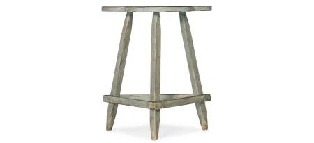 Alfresco Trifoglio Accent Table in Gustavian Blue by Hooker Furniture