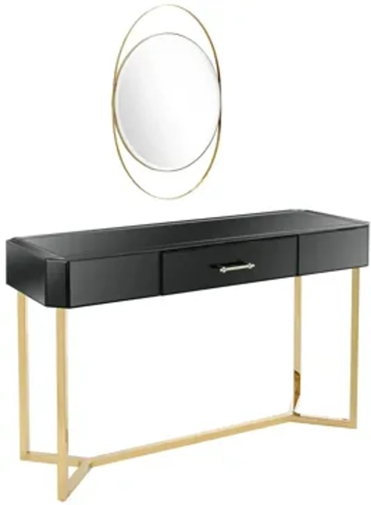 Sonya Wall Mirror and Console Table