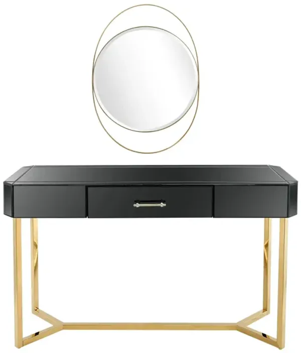 Sonya Wall Mirror and Console Table