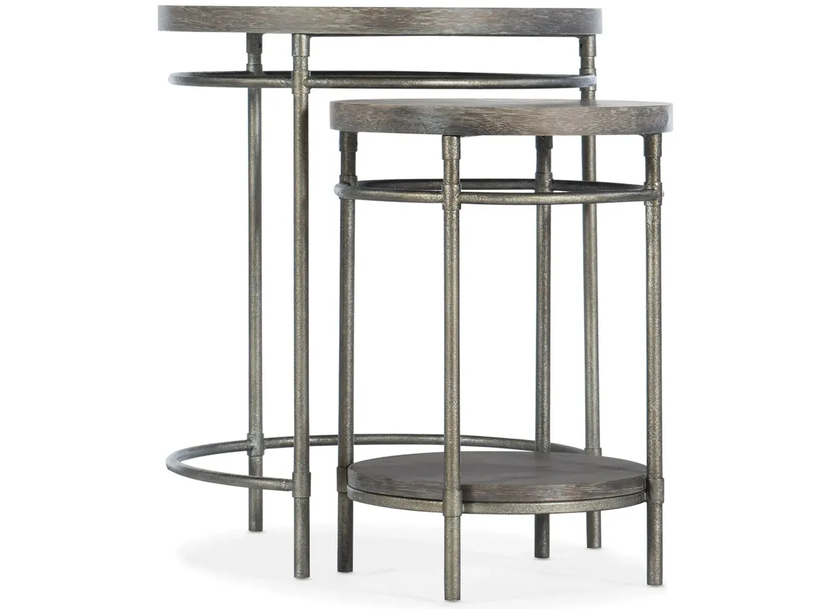 Lena Nesting Tables in Golden brown by Hooker Furniture