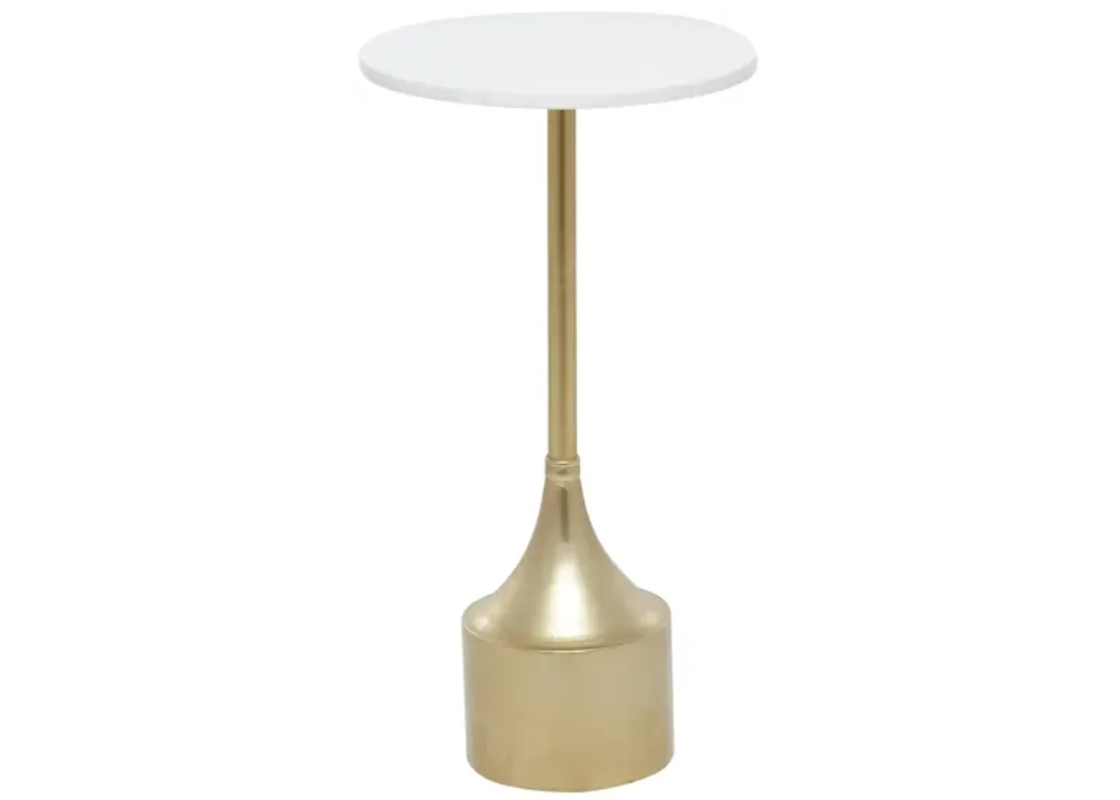 Ivy Collection Skinny Marble Accent Table