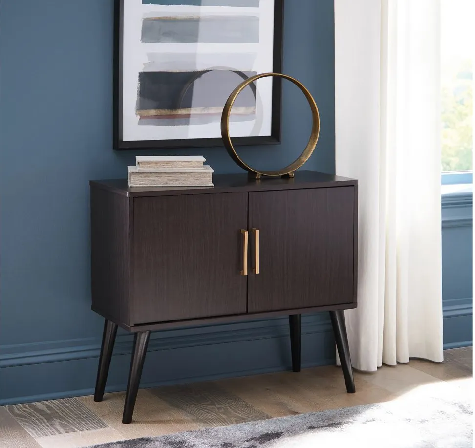 Orinfield Accent Cabinet in Dark Brown by Ashley Express