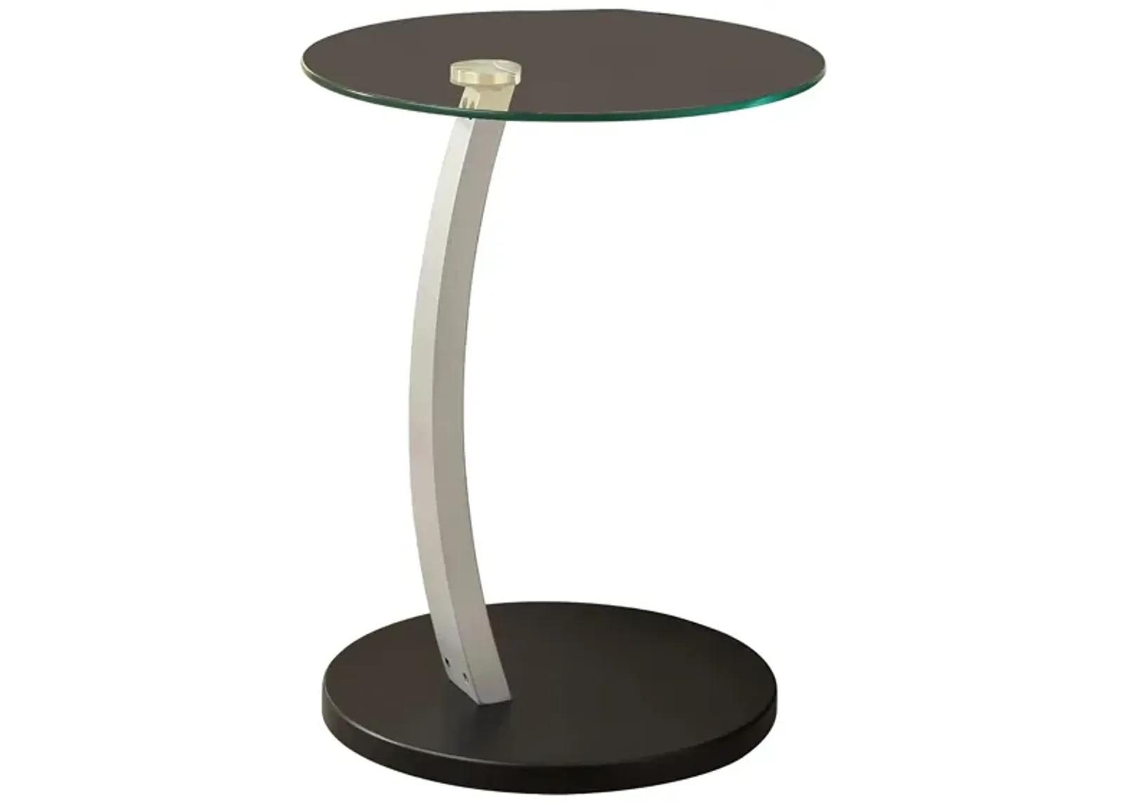 Dexter Accent Table in Black/Metal by Monarch Specialties