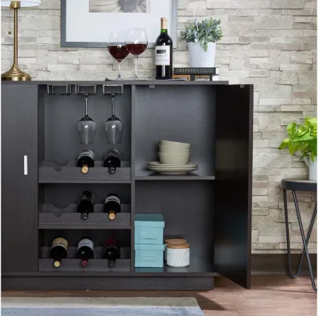 Hazen Wine Cabinet in Espresso by Acme Furniture Industry