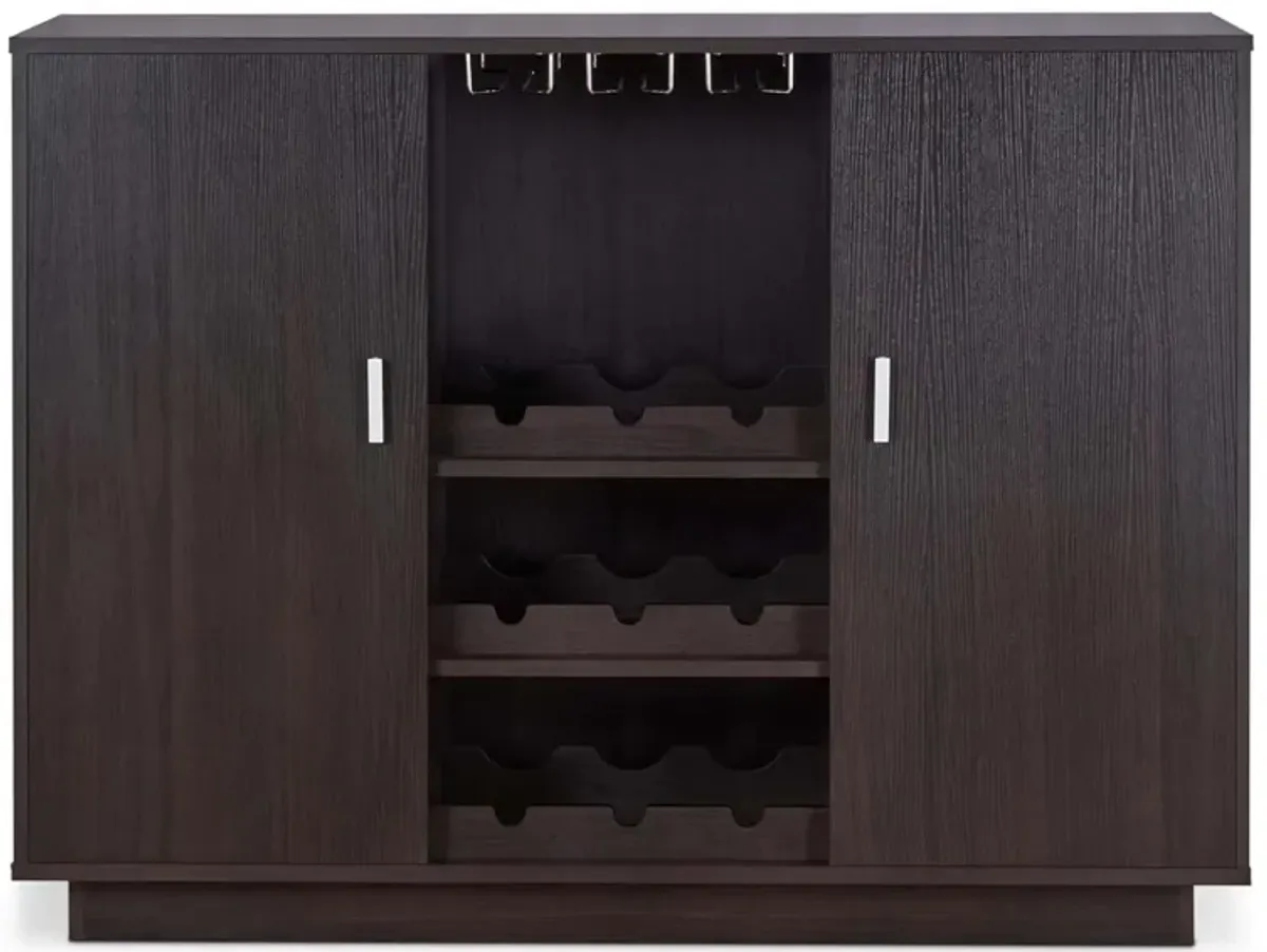 Hazen Wine Cabinet in Espresso by Acme Furniture Industry