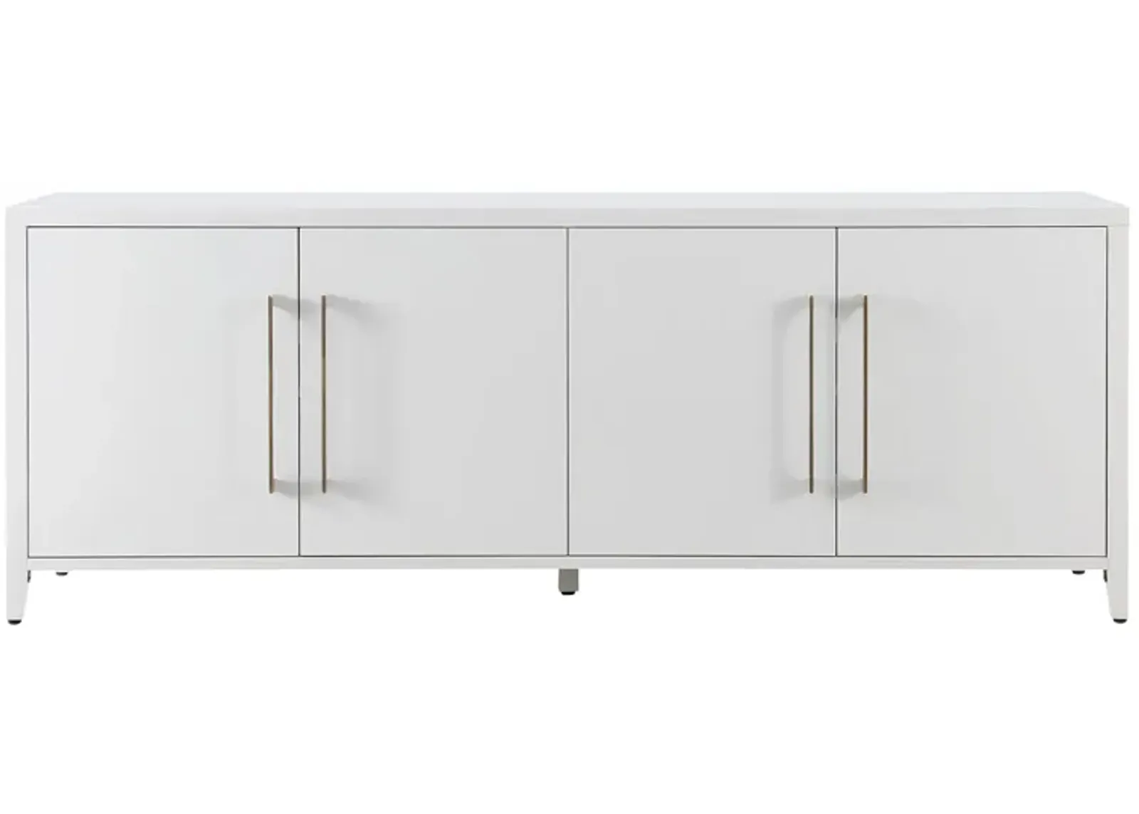 Jasper TV Stand in White by Hudson & Canal