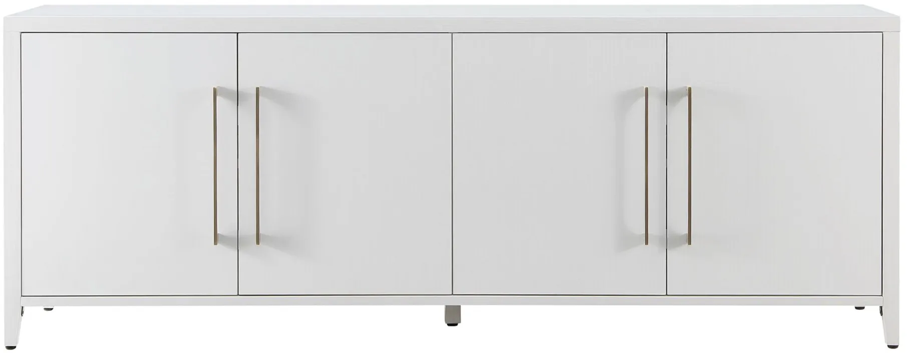 Jasper TV Stand in White by Hudson & Canal
