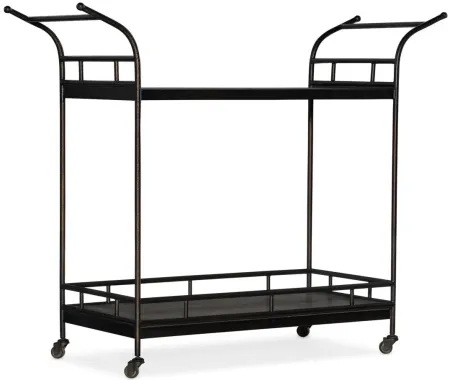 Ciao Bella Bar Cart in Aged Bronze by Hooker Furniture