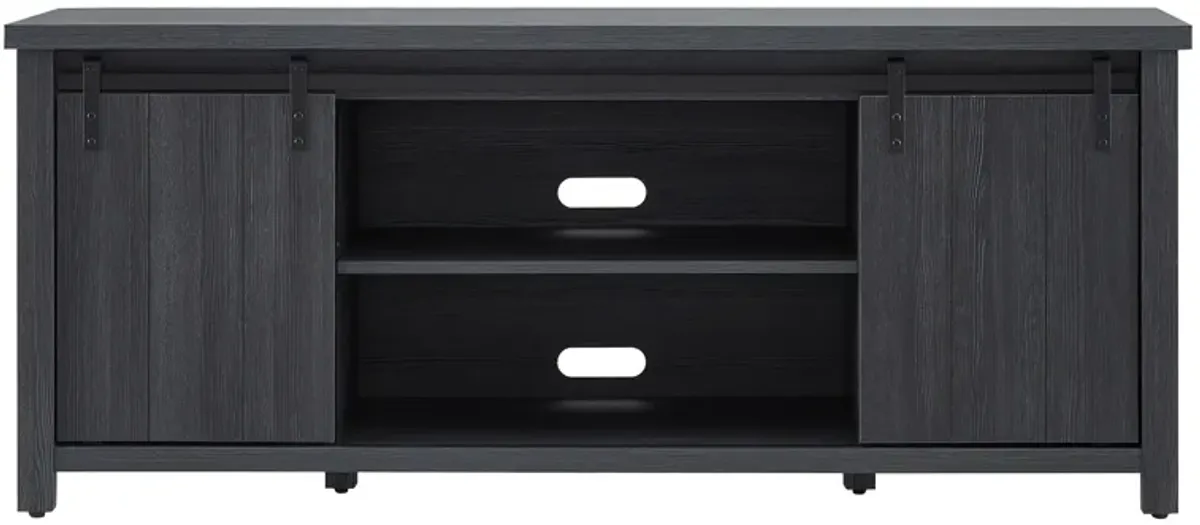 Grace TV Stand in Charcoal Gray by Hudson & Canal