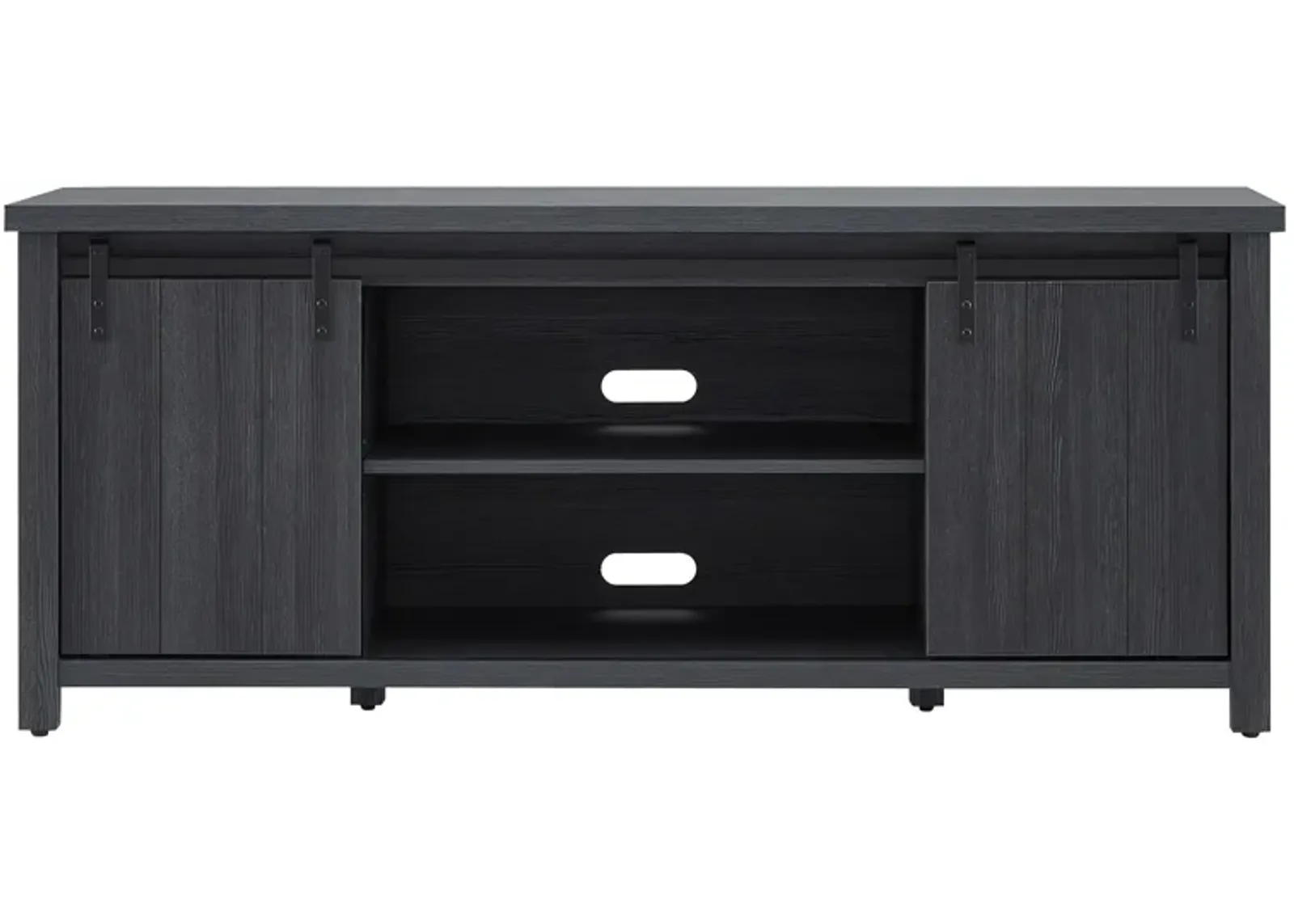 Grace TV Stand in Charcoal Gray by Hudson & Canal