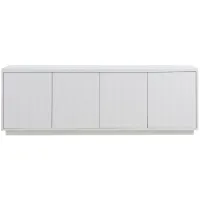 Aria TV Stand in White by Hudson & Canal