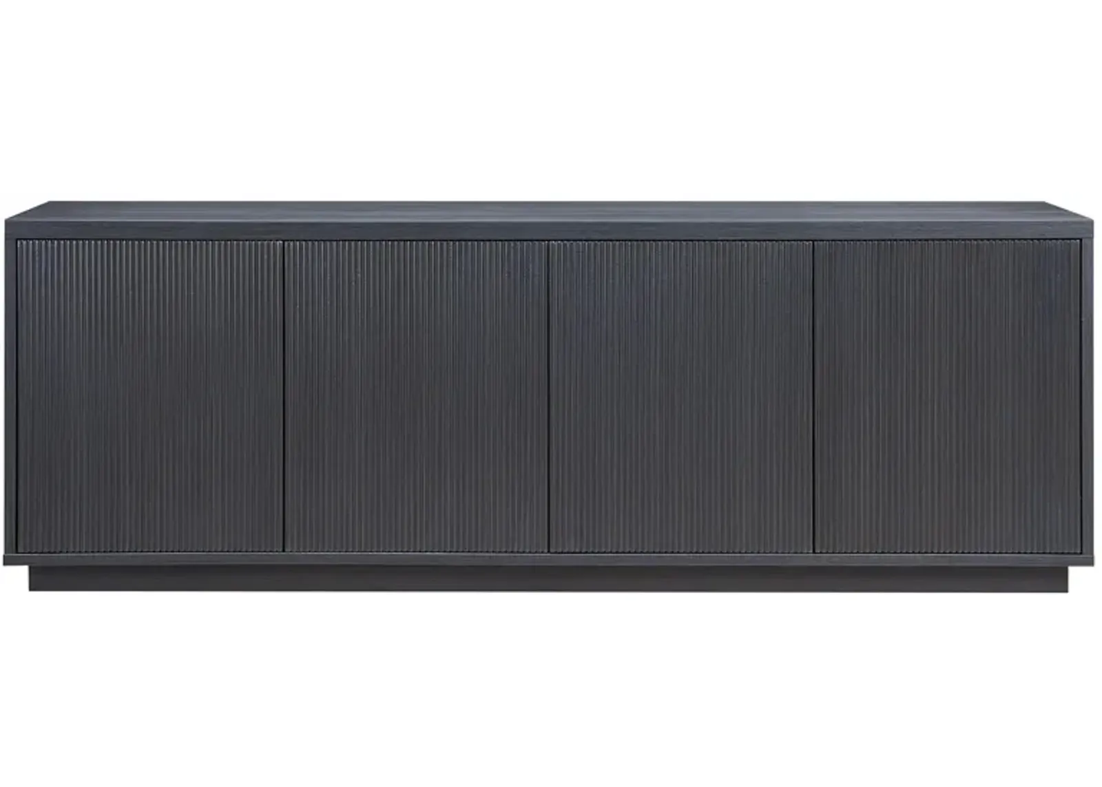 Aria TV Stand in Charcoal Gray by Hudson & Canal