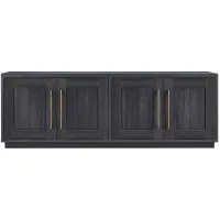 Smith TV Stand in Charcoal Gray by Hudson & Canal