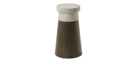 Catalina Small Accent Table in Earth by Theodore Alexander