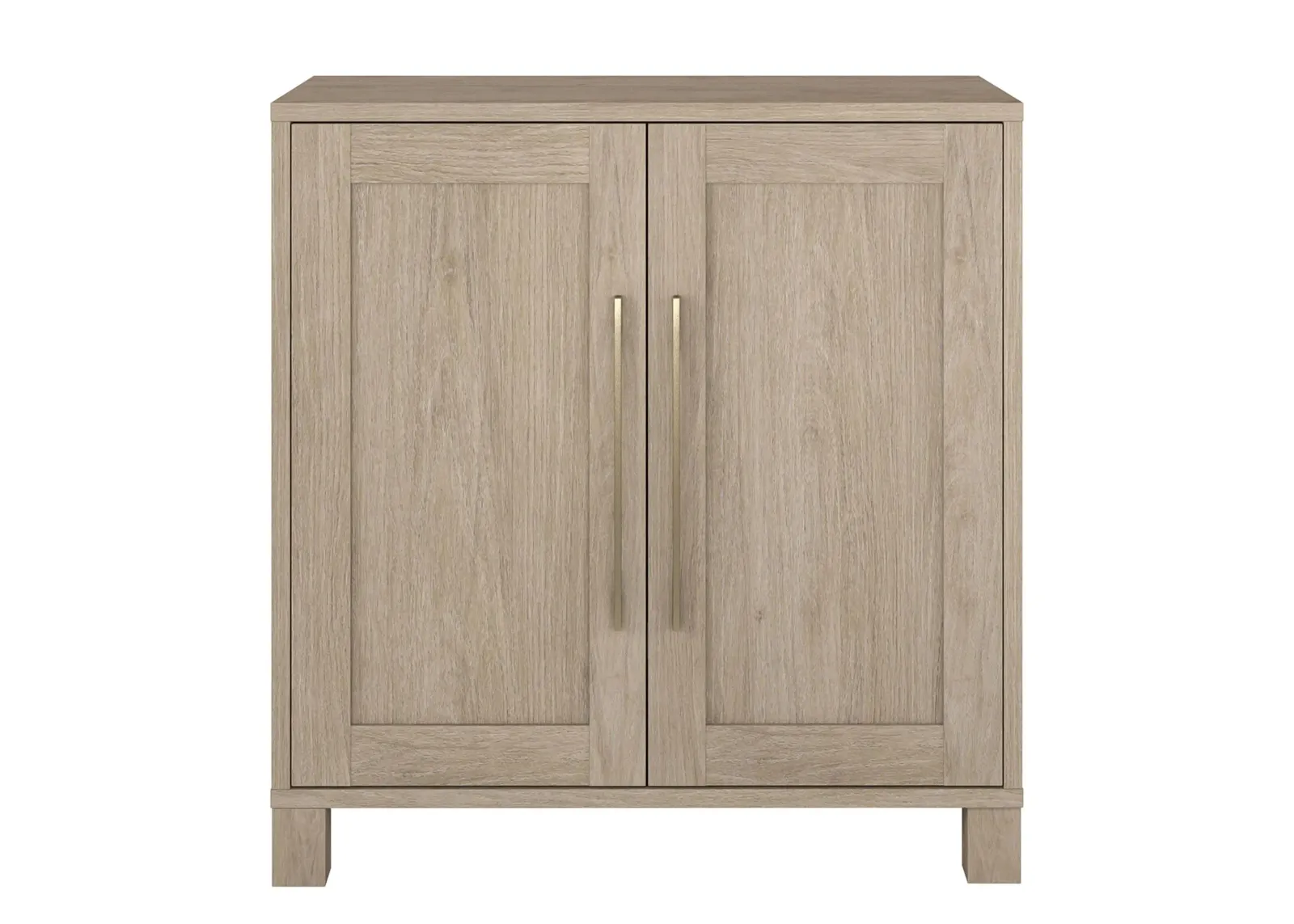 Chabot Accent Cabinet in Antiqued Gray Oak by Hudson & Canal