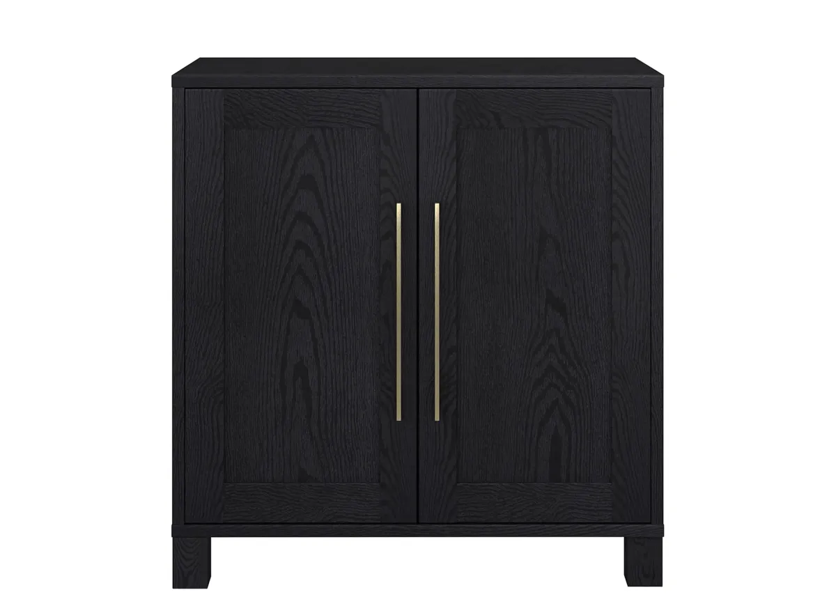 Chabot Accent Cabinet in Black Grain by Hudson & Canal