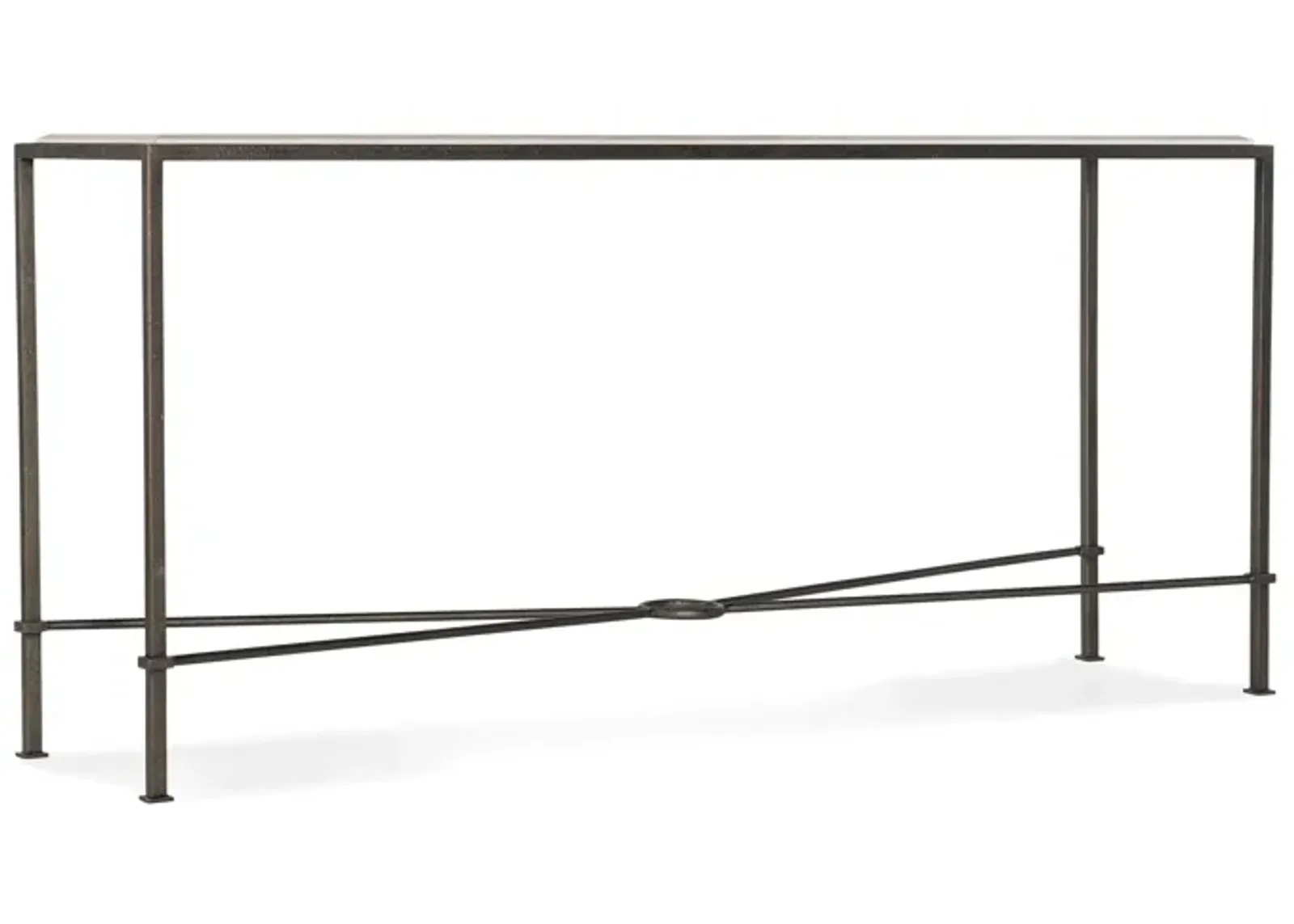 Bitra Console Table in Dark charcoal by Hooker Furniture