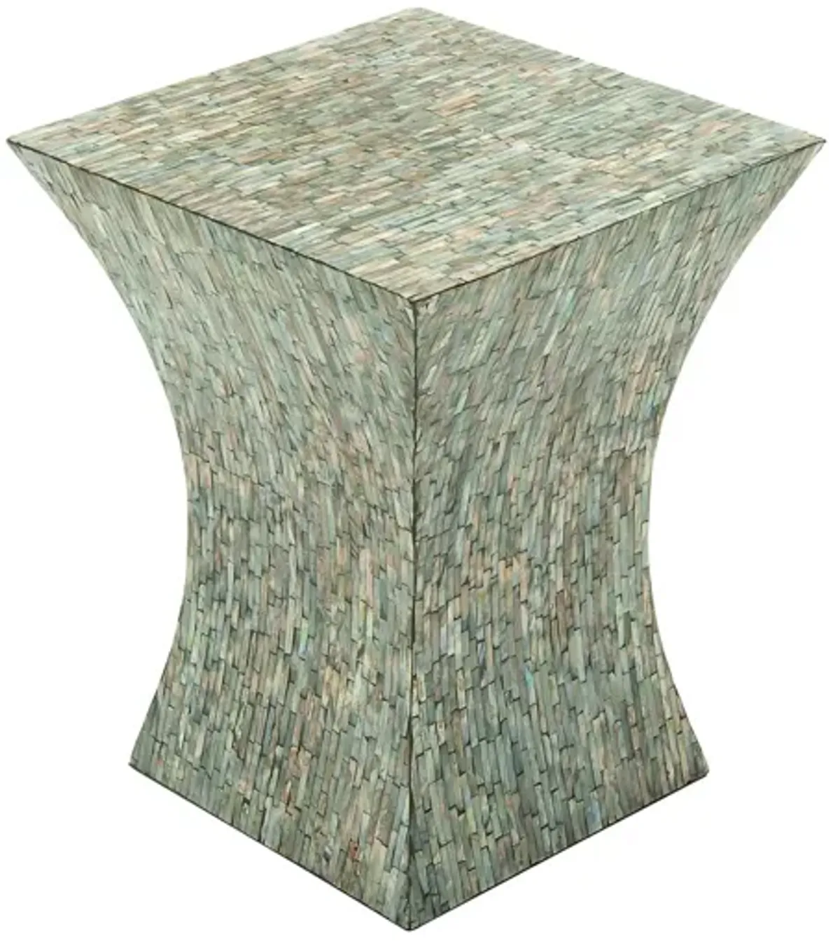 Ivy Collection Mosaic Accent Table in Multi Colored by UMA Enterprises