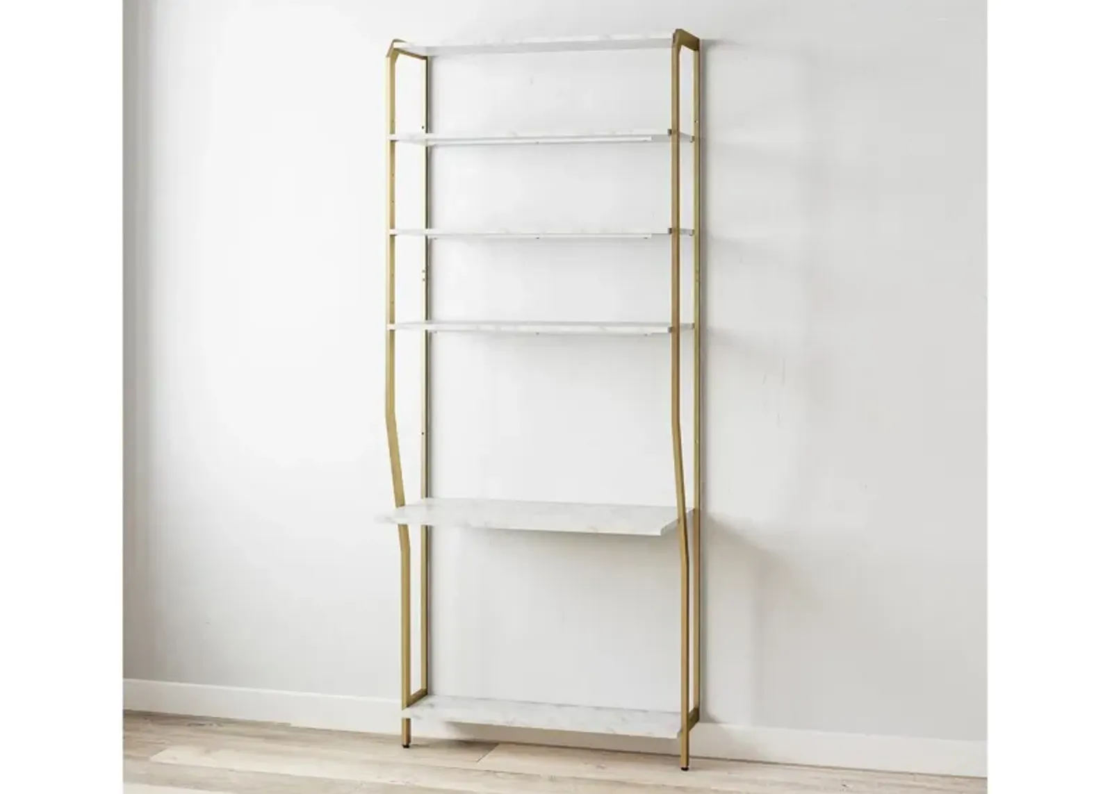 CosmoLiving Gwyneth Wide Shelves Closet Organizer