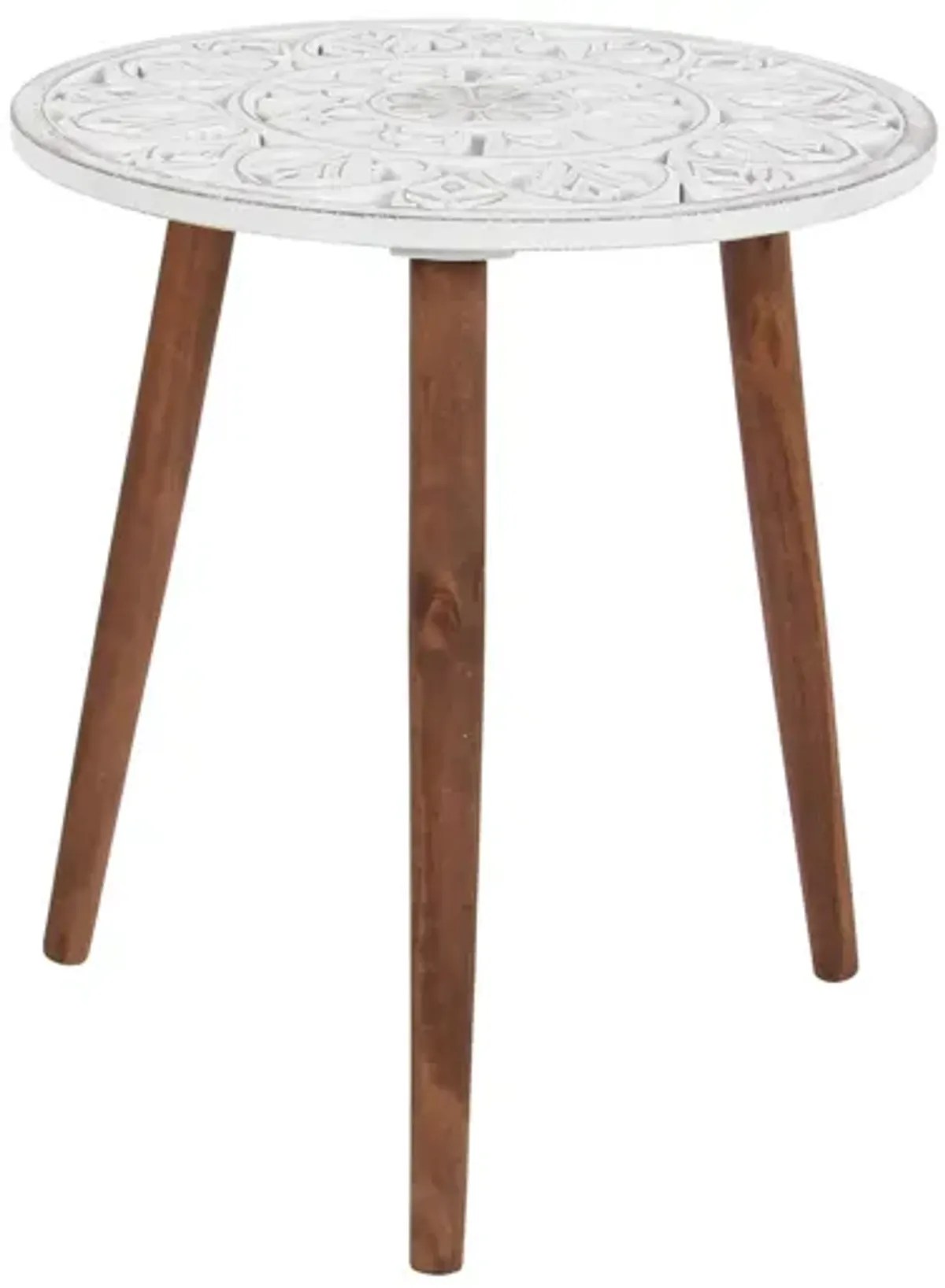 Ivy Collection Drum Accent Table