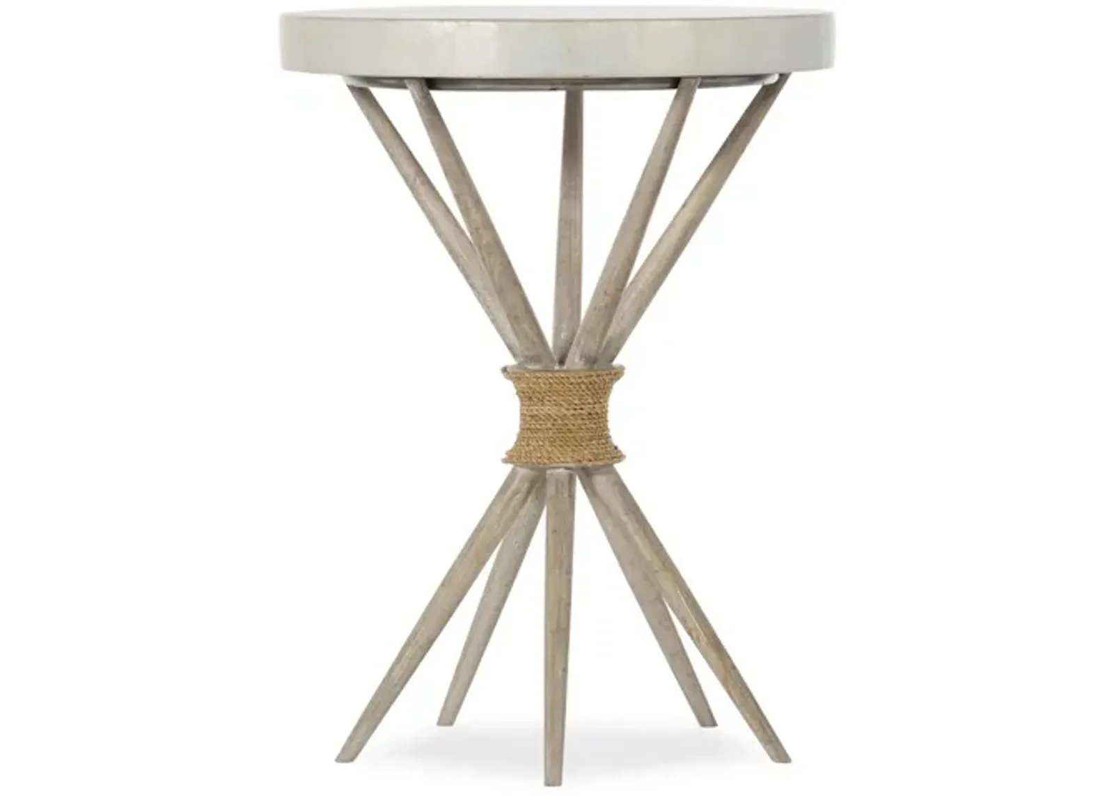 Amani Accent Table in Buff almond by Hooker Furniture