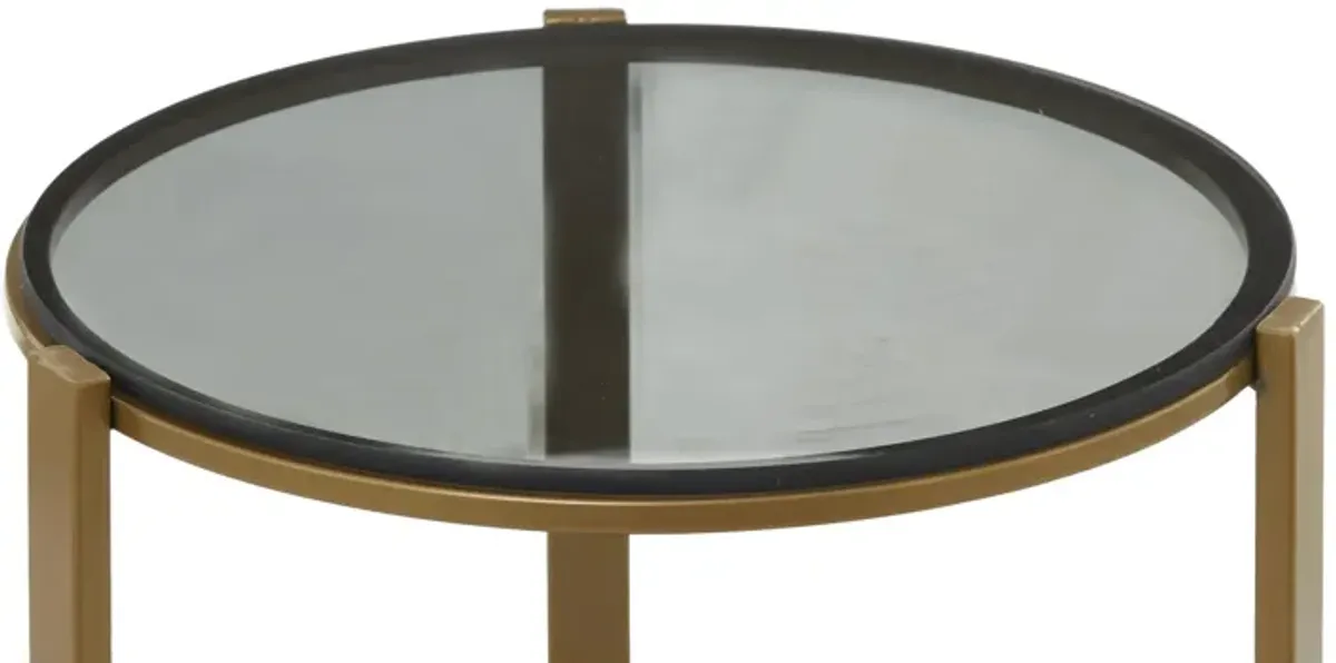 Ivy Collection Mirror Accent Table