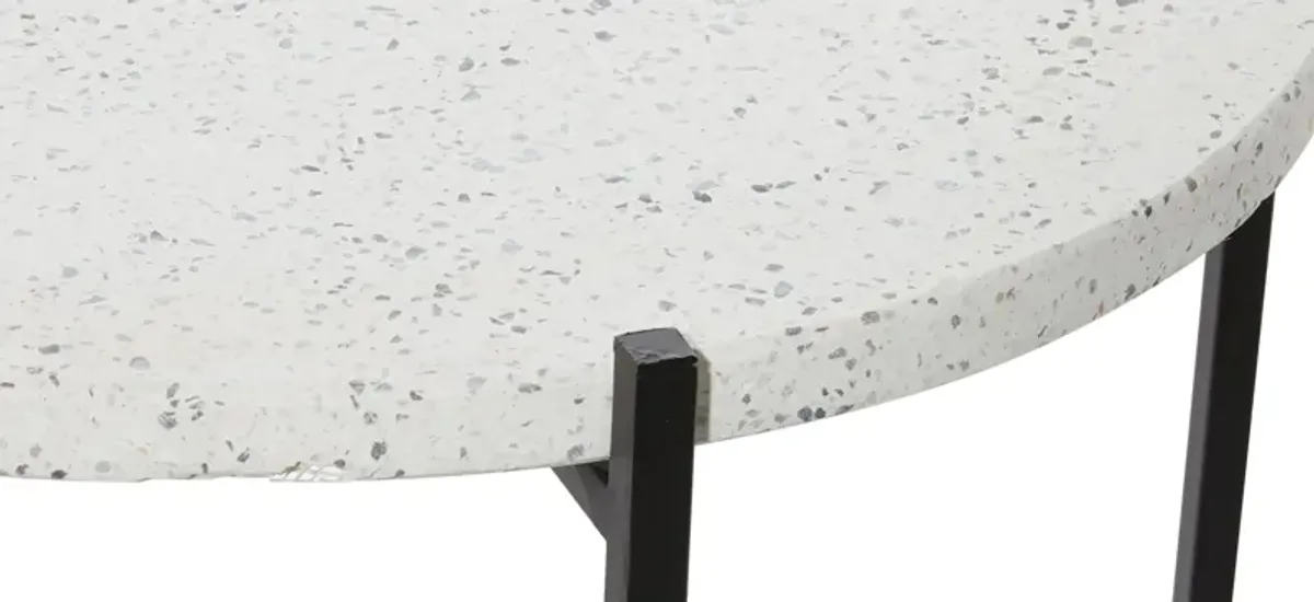 Ivy Collection Marble Accent Table