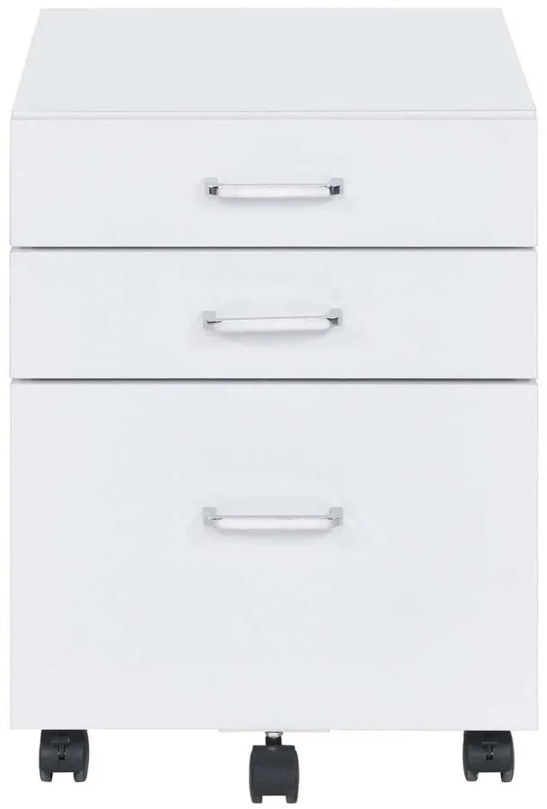 Tennos Cabinet in White by Acme Furniture Industry