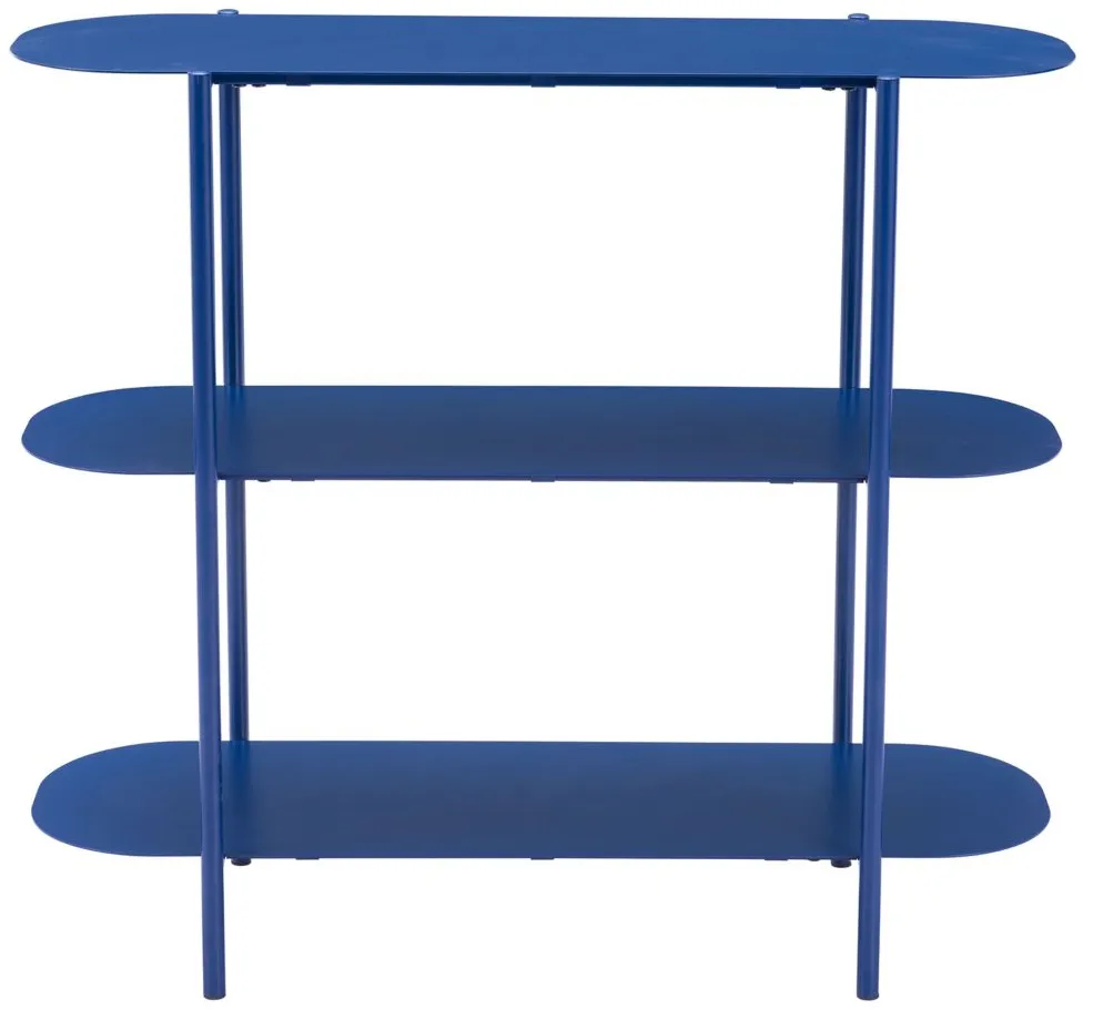 Tre Console Table in Blue by Zuo Modern