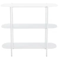 Tre Console Table in White by Zuo Modern