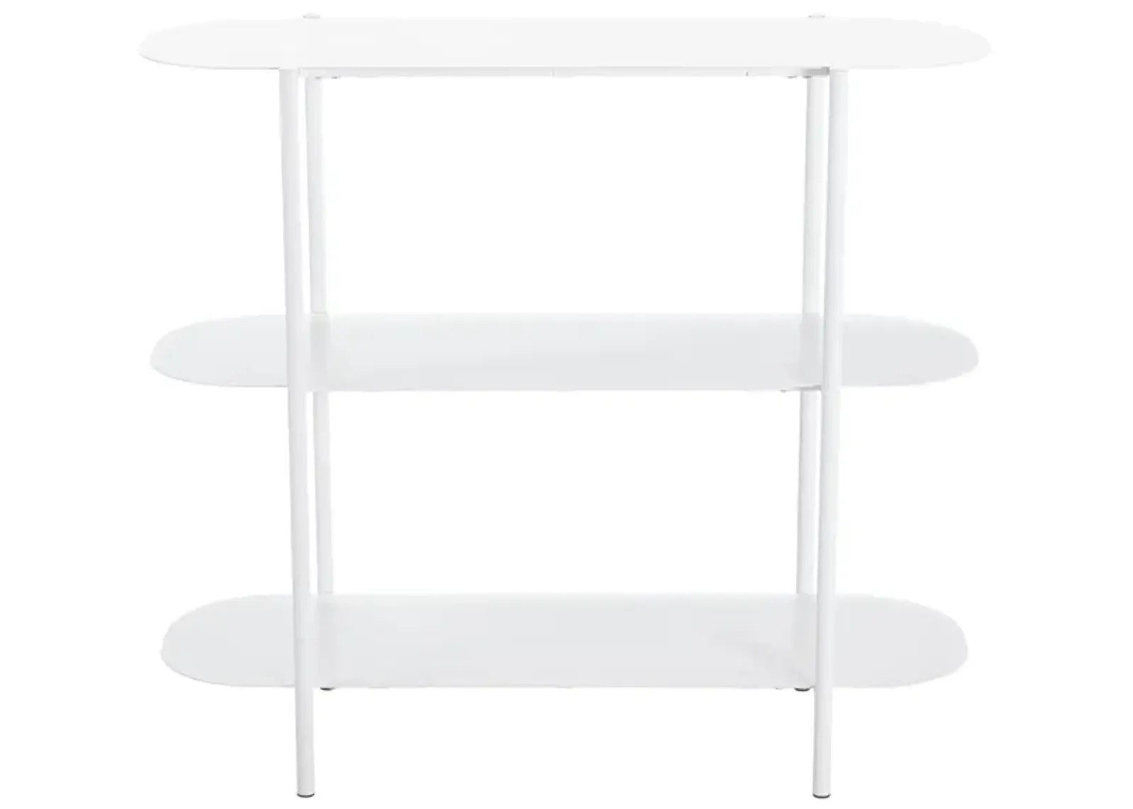 Tre Console Table in White by Zuo Modern