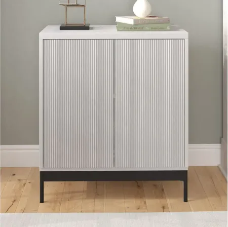 Whitman Accent Cabinet in White by Hudson & Canal